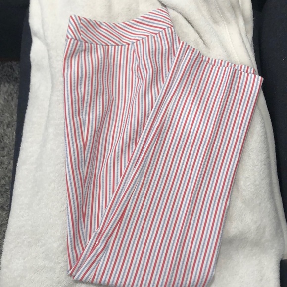 Nine West Pants - Women’s red and blue striped slacks